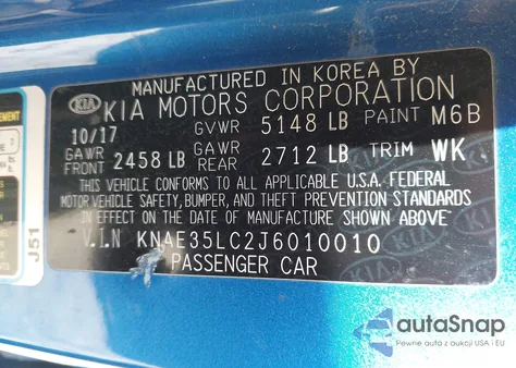 2018 Kia Stinger Gt from USA, damaged, VIN KNAE35LC2J6010010